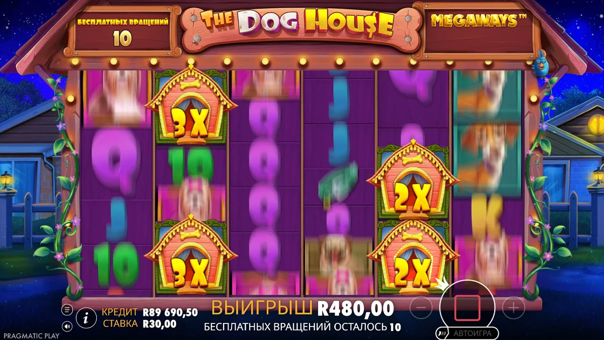 The Dog House Megaways - скриншот игрового процесса 8